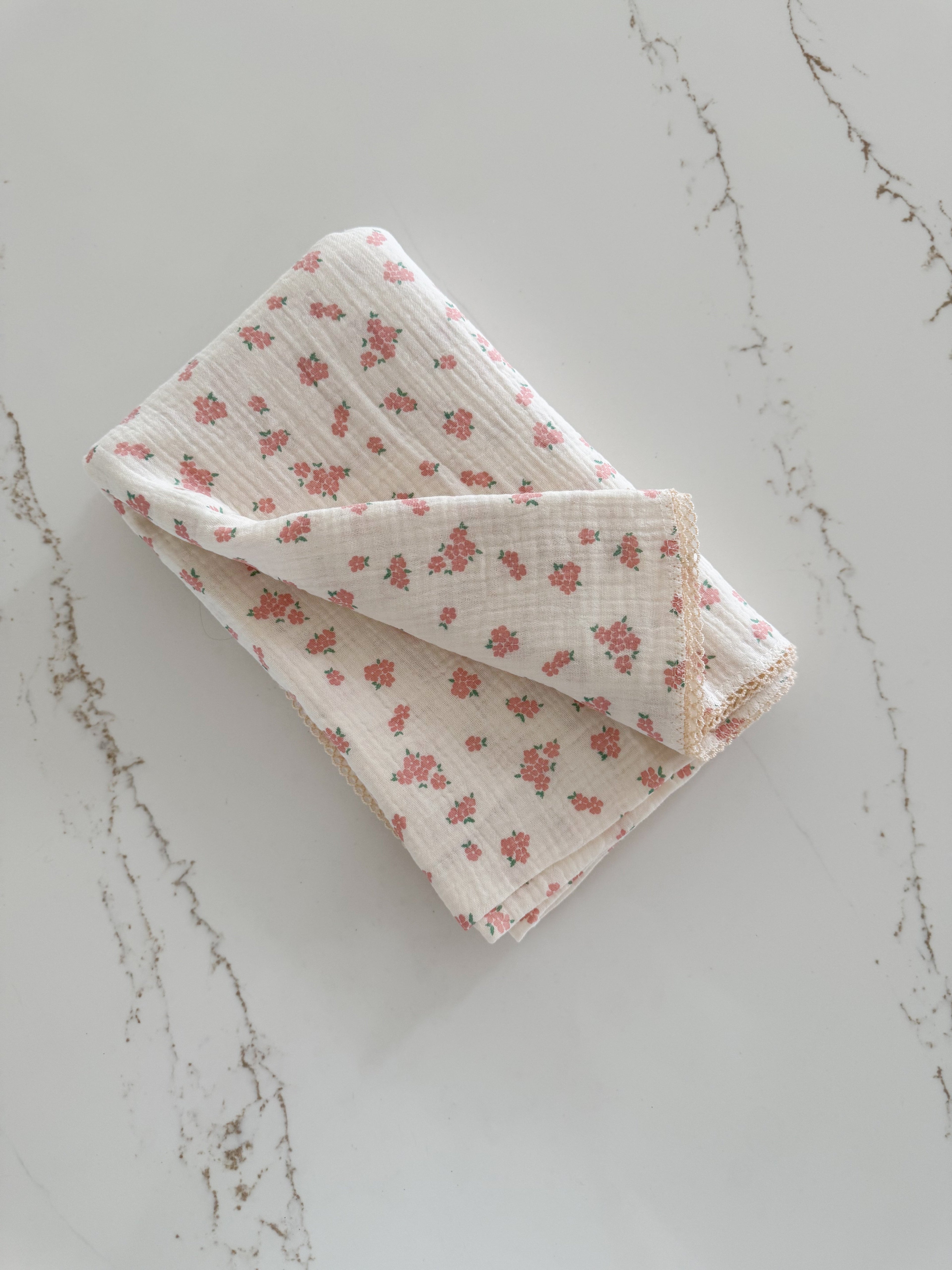 Muslin Floral Swaddle - Summer Blooms